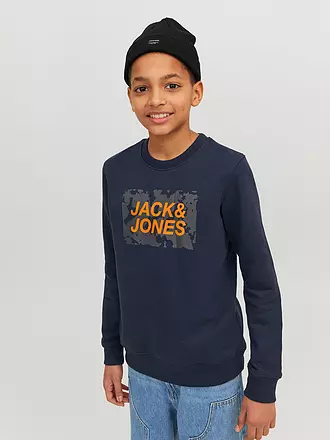 JACK & JONES | Jungen Haube " DNA " | schwarz